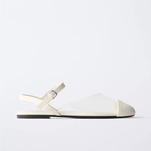 Zara Vinyl  Slingback Shoes(5 Big Kids 9.3 inches)
